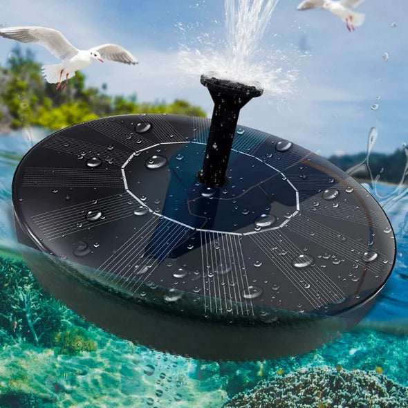 [Hometech] Solar Powered Garden Fountain Pump