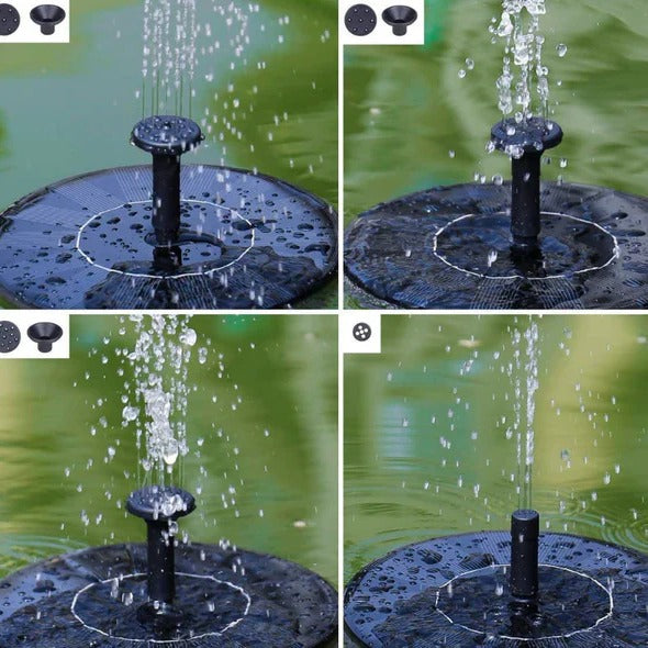 [Hometech] Solar Powered Garden Fountain Pump