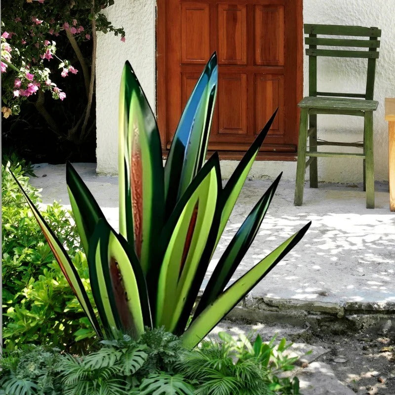 [Hometech] Agave Americana Metal Decorative Plant