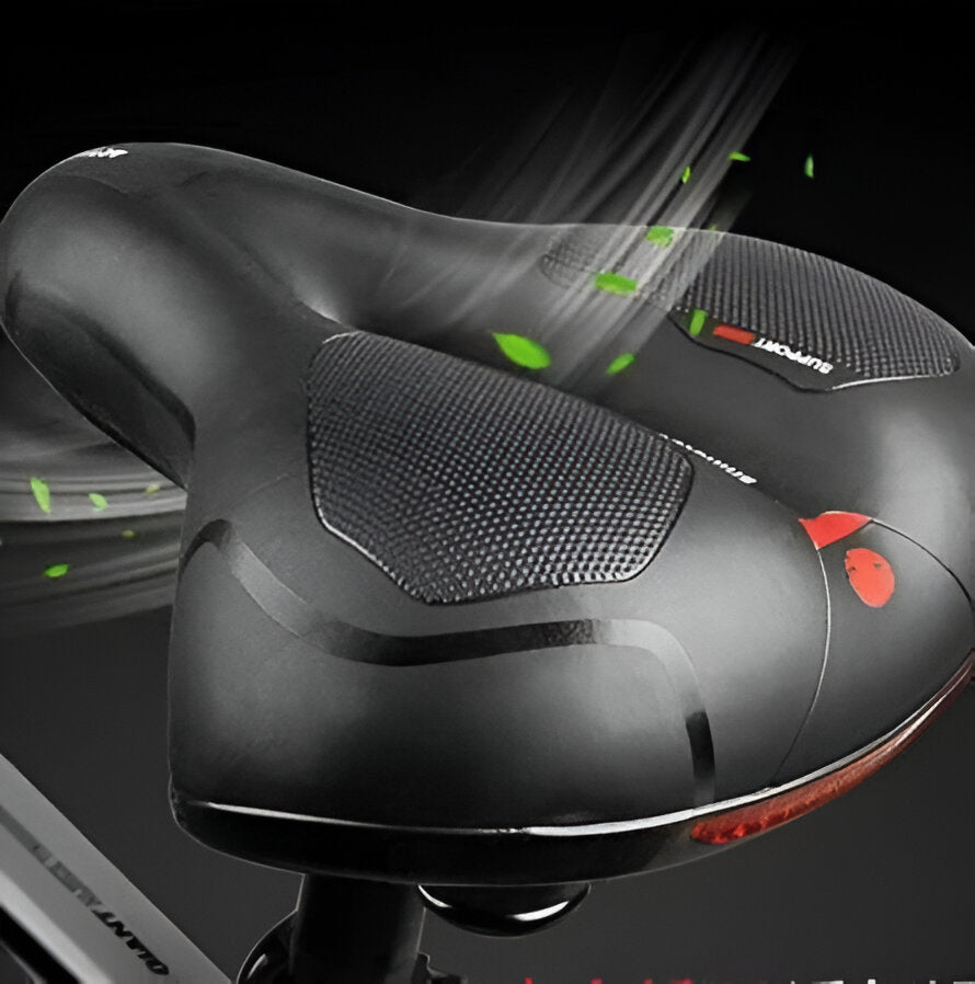 [Hometech] Cloud Saddle for Mountain Bike, Shock Absorbing Saddle for Bicycle