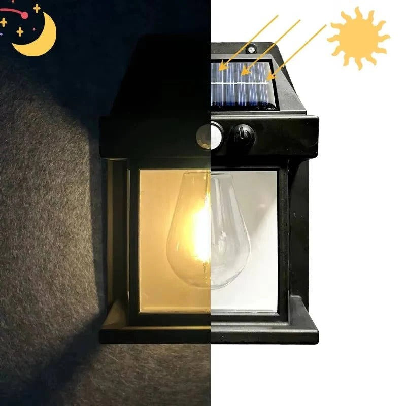 [Hometech] Solar Wall Lamp Outdoor, Set of 2