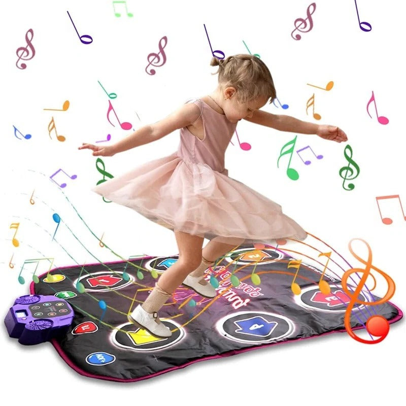 [Hometech] Interactive Dance Mat with 5 Levels of Fun and Challenges for Kids