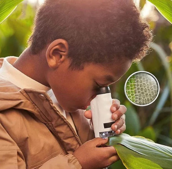 [Hometech] Kid's Portable Mini Pocket Microscope