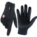 [Hometech] Ultra Thin Thermal Gloves, Unisex Touch Screen Winter Fleece Gloves