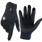[Hometech] Ultra Thin Thermal Gloves, Unisex Touch Screen Winter Fleece Gloves