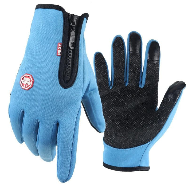 [Hometech] Ultra Thin Thermal Gloves, Unisex Touch Screen Winter Fleece Gloves