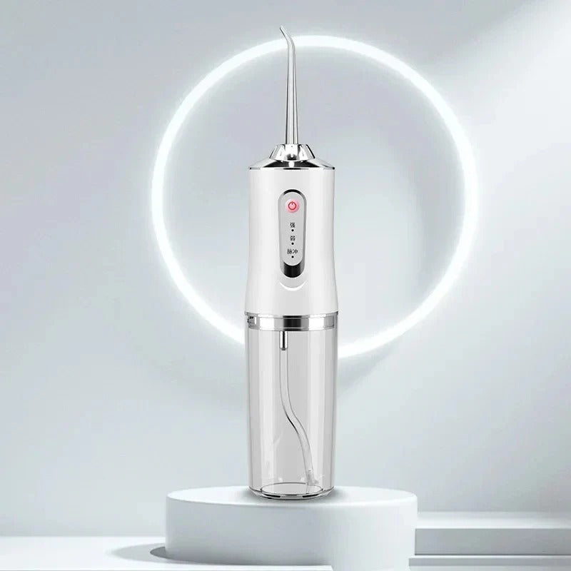 [Hometech] Rechargeable Water Flosser with Replaceable Nozzles