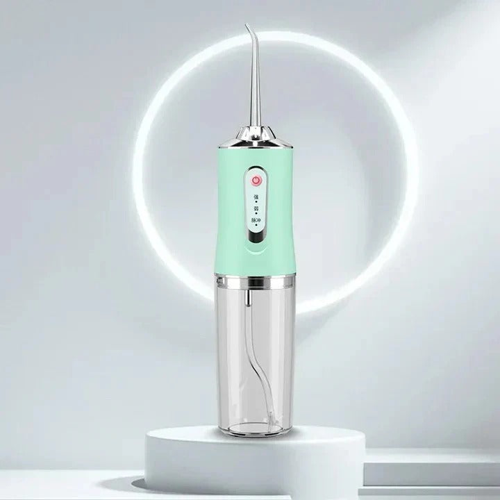 [Hometech] Rechargeable Water Flosser with Replaceable Nozzles