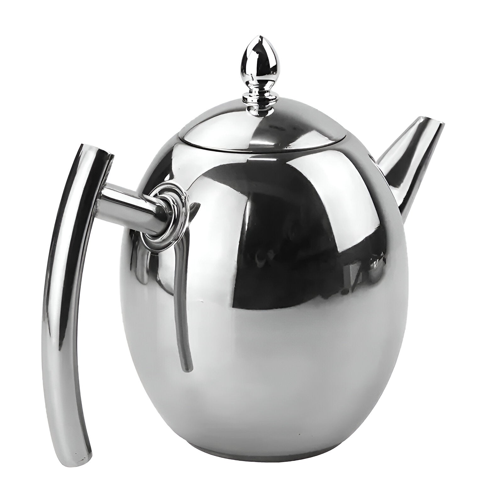 [Hometech] Elegant Stainless Steel Teapot