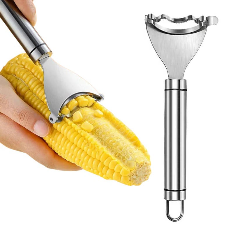 [Hometech] Stainless Steel Corn Peeler with Ergonomic Grip