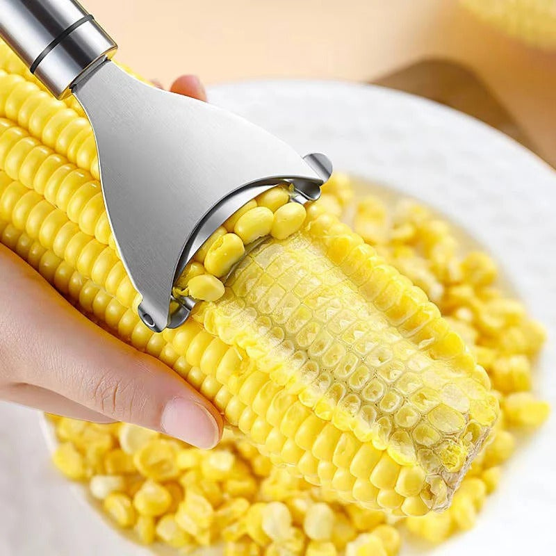 [Hometech] Stainless Steel Corn Peeler with Ergonomic Grip