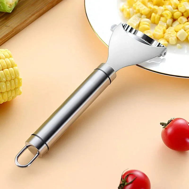 [Hometech] Stainless Steel Corn Peeler with Ergonomic Grip