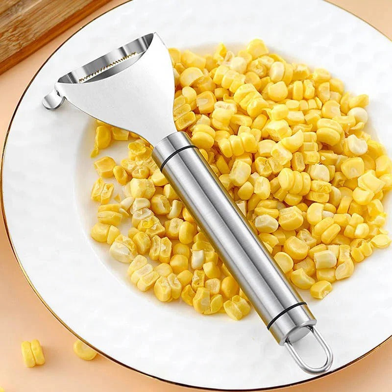 [Hometech] Stainless Steel Corn Peeler with Ergonomic Grip