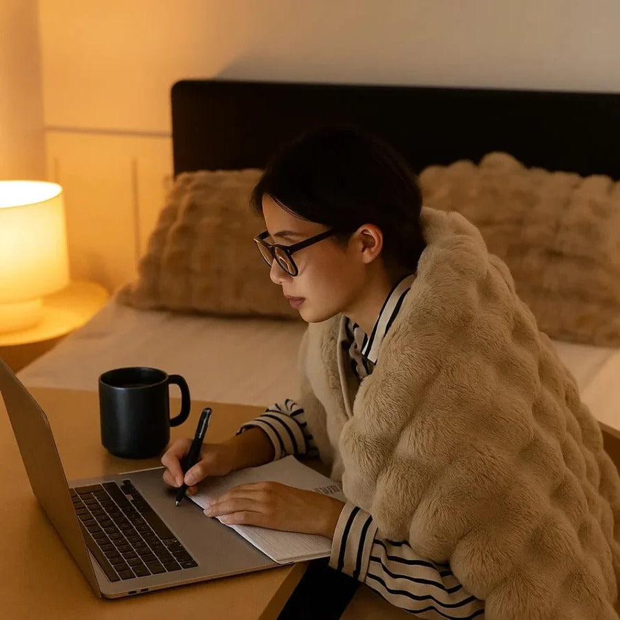 [Hometech] All Season Blanket with Elegant Design