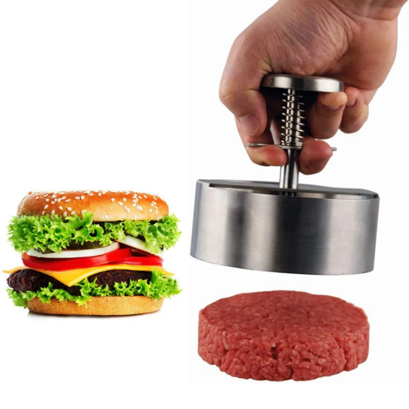 [Hometech] Stainless Steel Burger Press Mold for 5-Inch Patties