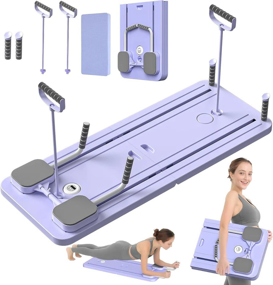 [Hometech] Foldable Pilates Reformer Board for Home & Travel