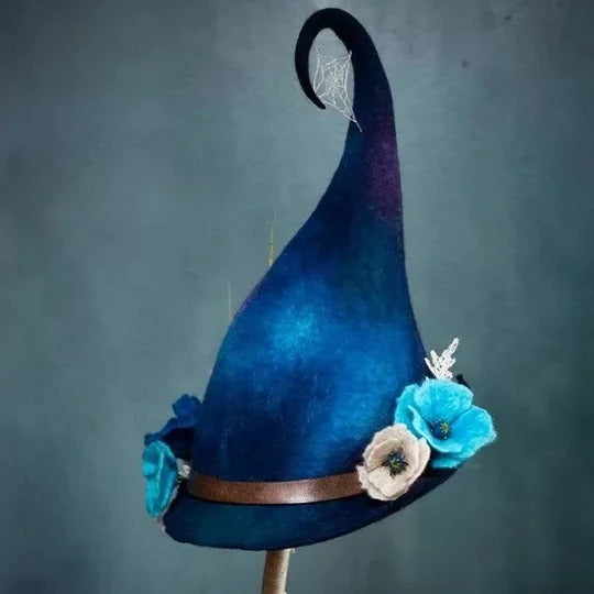 [Hometech] Classic Felt Witch Hats for Halloween Parties & Costumes