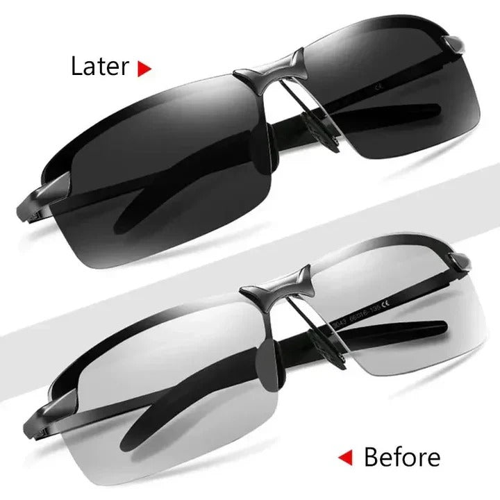 [Hometech] Light-Adaptive Polarized Sunglasses for Outdoor Activities