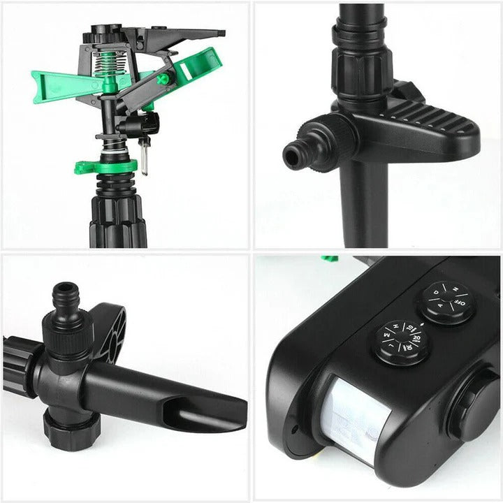 [Hometech] Solar Powered Motion Activated Sprinkler for Deer Repellent