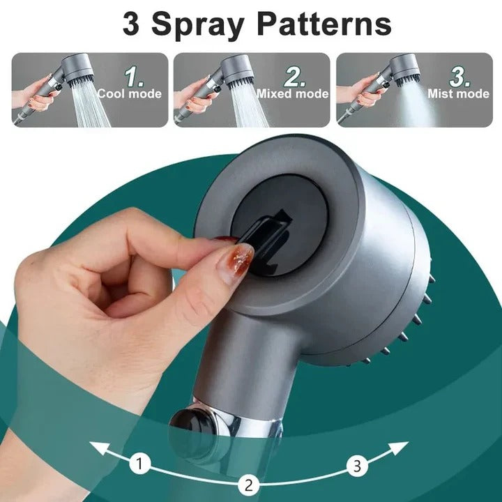 [Hometech] Adjustable High Pressure Showerhead with Multiple Spray Modes