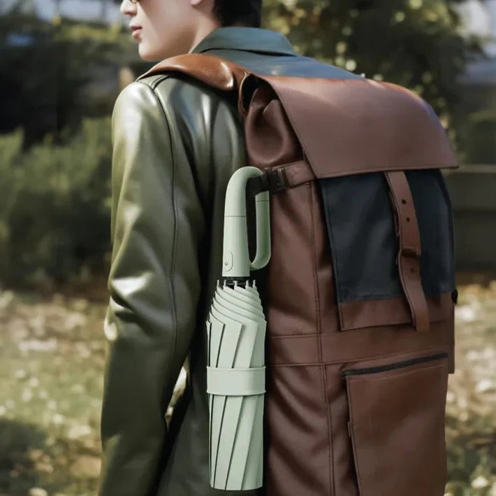 [Hometech] Stormproof Wind-Resistant Umbrella with Reflective Trim