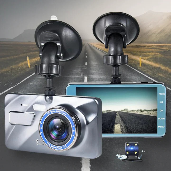 [Hometech] Dual Front & Rear Dash Cam with Night Vision 1080p HD