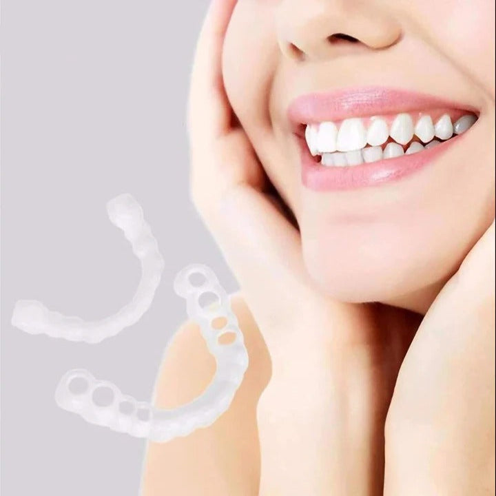 [Hometech] Adjustable Cosmetic Smile Veneers, Upper & Lower Set