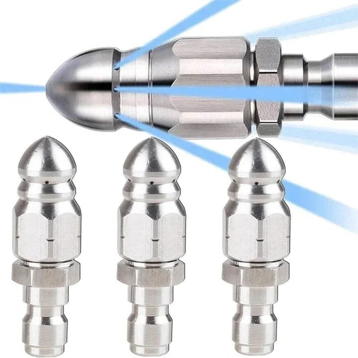 [Hometech] High Pressure Sewer Jetter Nozzle for Pressure Washers