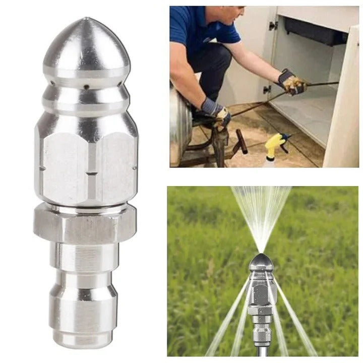 [Hometech] High Pressure Sewer Jetter Nozzle for Pressure Washers