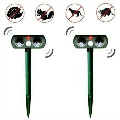 [Hometech] Infrared Motion Activated Solar Animal Repeller for Garden Protection