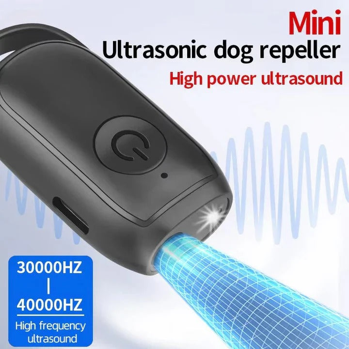[Hometech] Portable Ultrasonic Dog Repellent Device for Outdoor Use