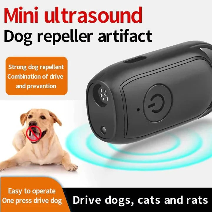 [Hometech] Portable Ultrasonic Dog Repellent Device for Outdoor Use