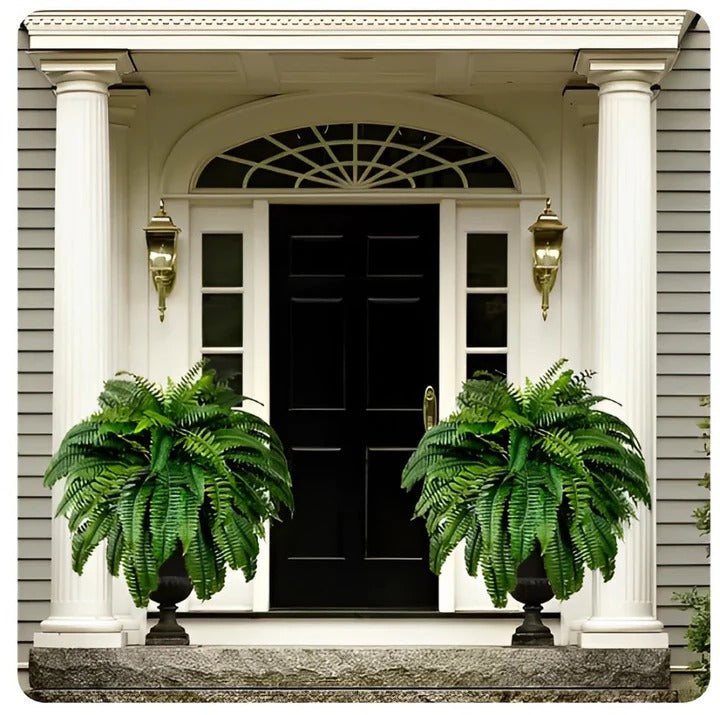 [Hometech] Decorative Artificial Boston Fern for Porch and Balcony Display