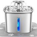 [Hometech] Automatic Stainless Steel Pet Water Fountain for Cats and Dogs