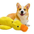 [Hometech] Soft Plush Duck Toy – Comforting Play Companion for Dogs