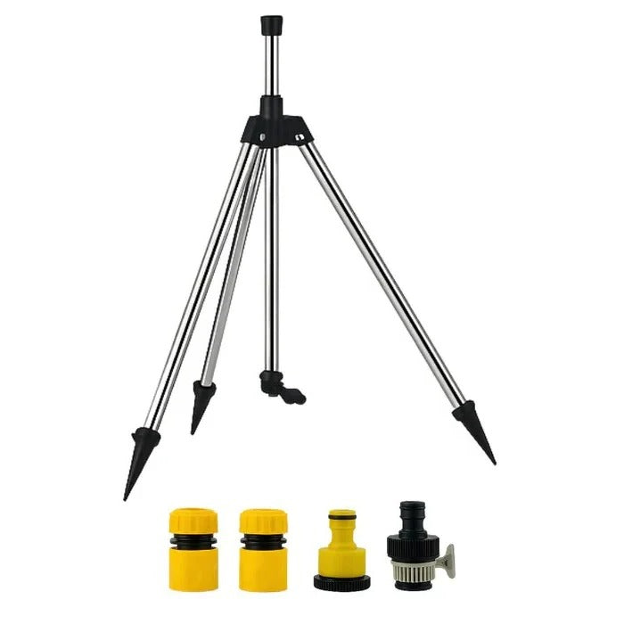 [Hometech] Adjustable Rotating Tripod Sprinkler with High Pressure Water Flow