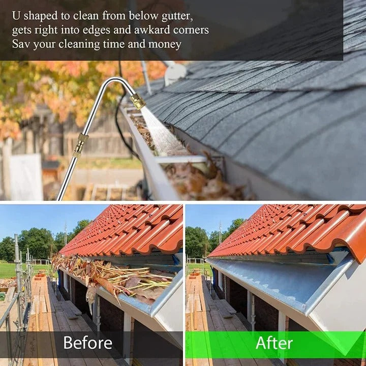 [Hometech] Telescoping Pressure Washer Wand Kit – Fits 4000 PSI Systems