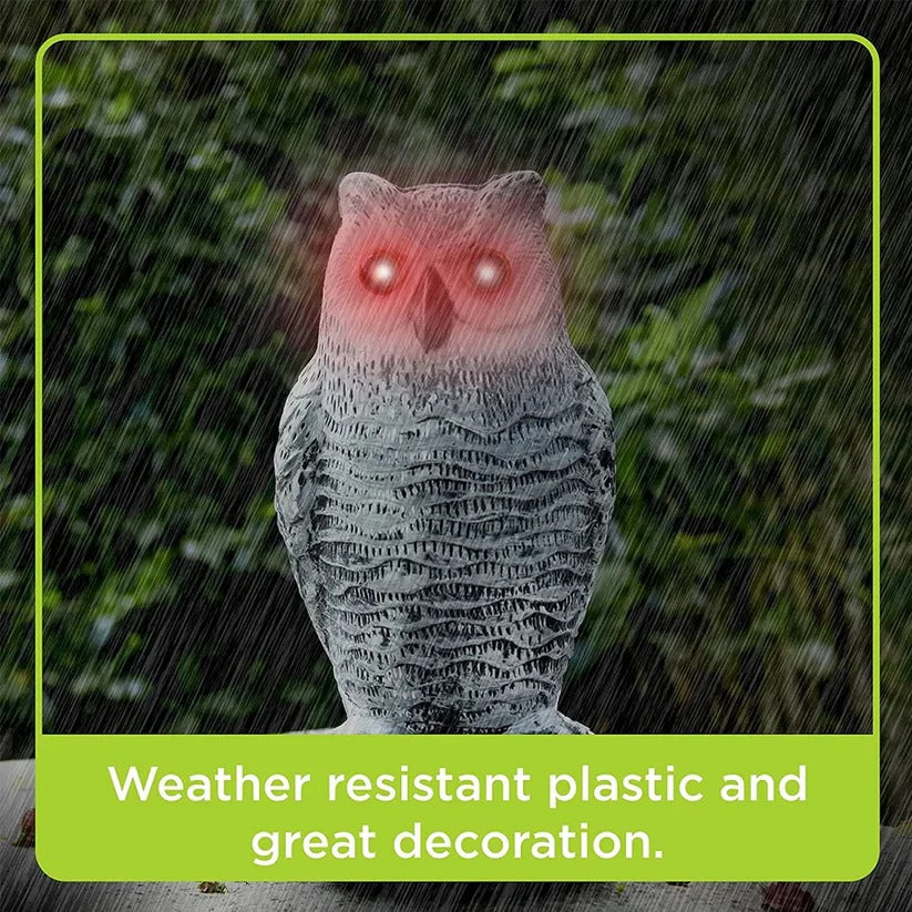 [Hometech] Decorative Hanging Owl Decoy – Helps Deter Birds