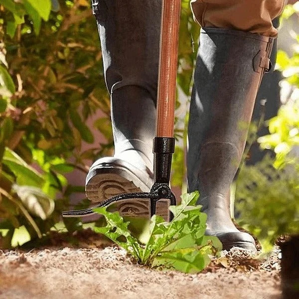 [Hometech] Durable Weed Grabber Tool With Stainless Steel Claws