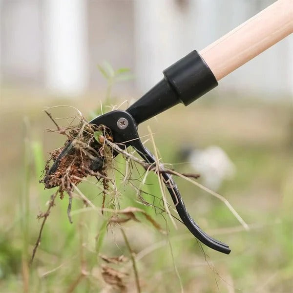 [Hometech] Durable Weed Grabber Tool With Stainless Steel Claws