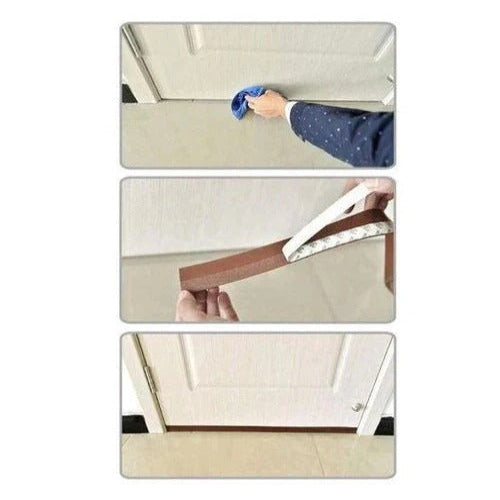 [Hometech] Weatherproof Door Seal – Self-Adhesive Strip for Home Insulation