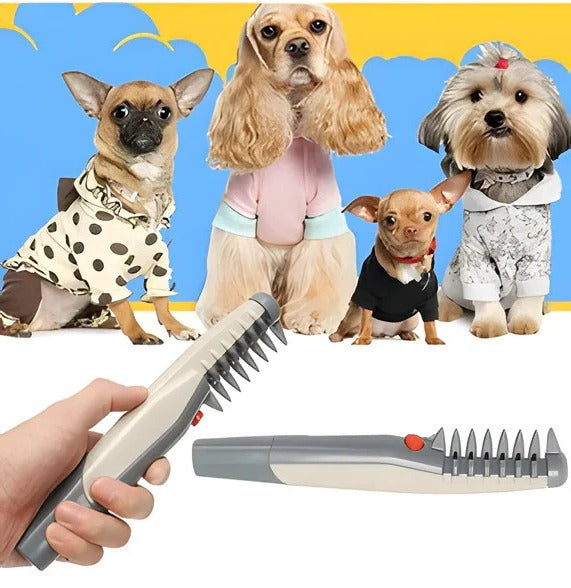 [Hometech] Anti Tangle Pet Grooming Rake For Dogs With Long Hair