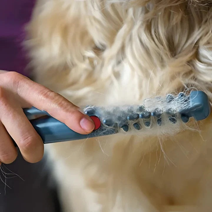 [Hometech] Anti Tangle Pet Grooming Rake For Dogs With Long Hair