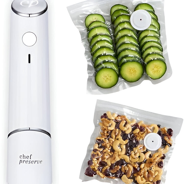 [Hometech] Mini Food Vacuum Sealer With Powerful Suction And Easy Operation