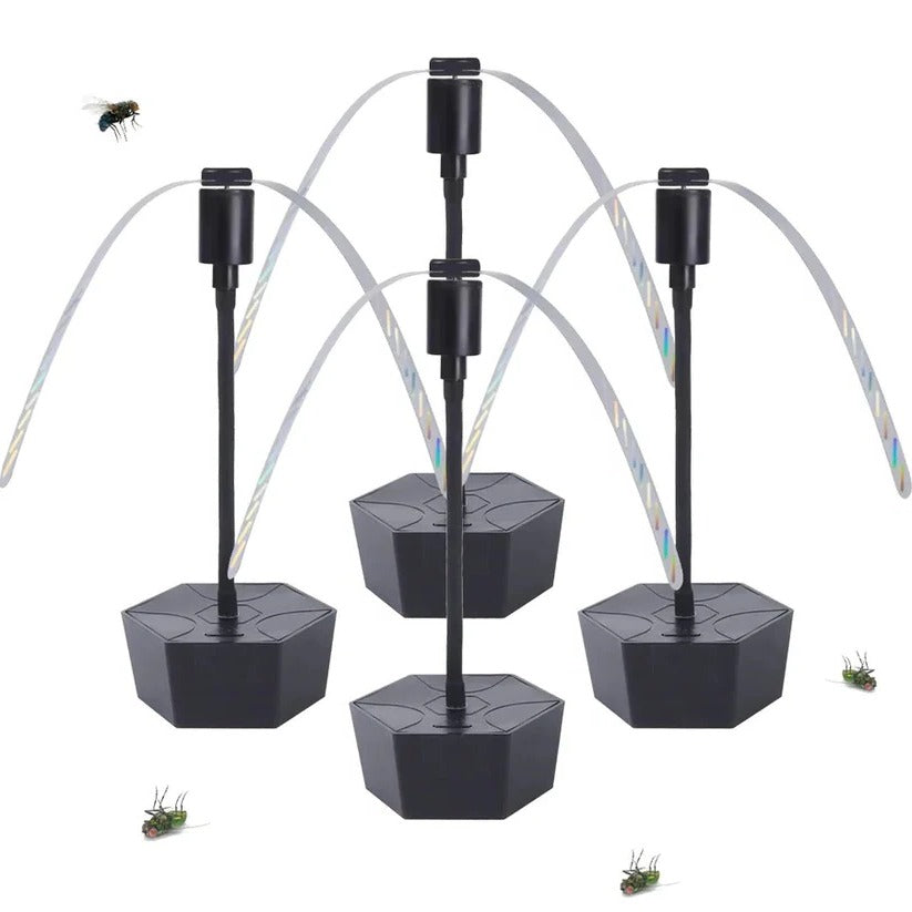 [Hometech] Battery Powered Fly Deterrent Fan for Picnic Tables