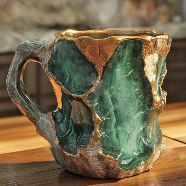 [Hometech] Heat Resistant Stylish Mineral Crystal Mugs For Coffee And Tea
