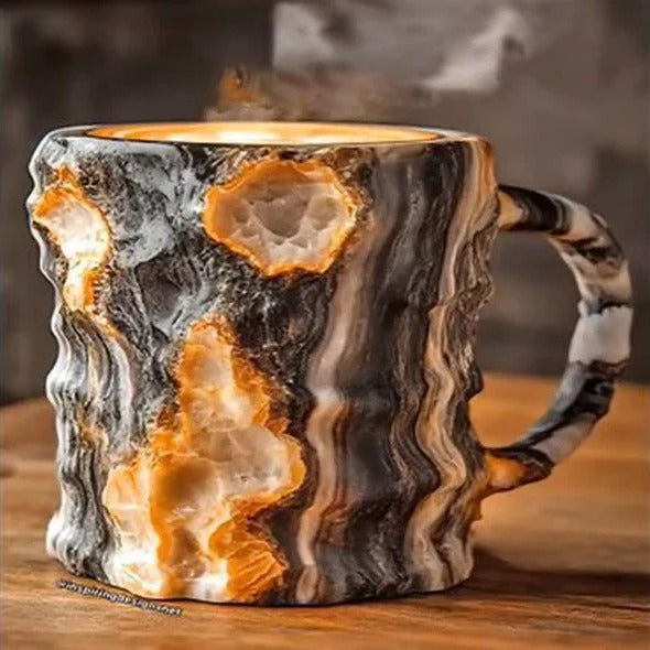 [Hometech] Heat Resistant Stylish Mineral Crystal Mugs For Coffee And Tea