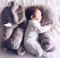 [Hometech] Baby Elephant Cuddle Pillow