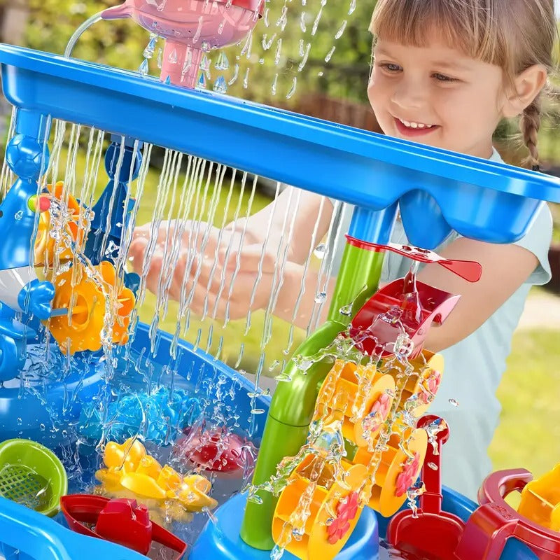 [Hometech] 3 in 1 Outdoor Sand and Water Table for Kids