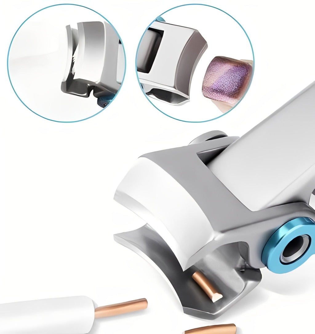 [Hometech] Ergonomic Stainless Steel Nail Clipper for Thick Nails